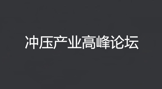  精密五金冲压未来之路高峰论